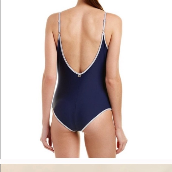 **SOLD** Sam Edelman, navy silver one piece - Picture 3 of 4